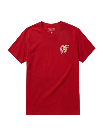 Camiseta Masculina Of Donuts Future Vermelha - G