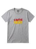 Camiseta High Freddy Flames Cinza - M