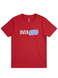 Camiseta Overcome LogoBox Grafitti Vermelha - G