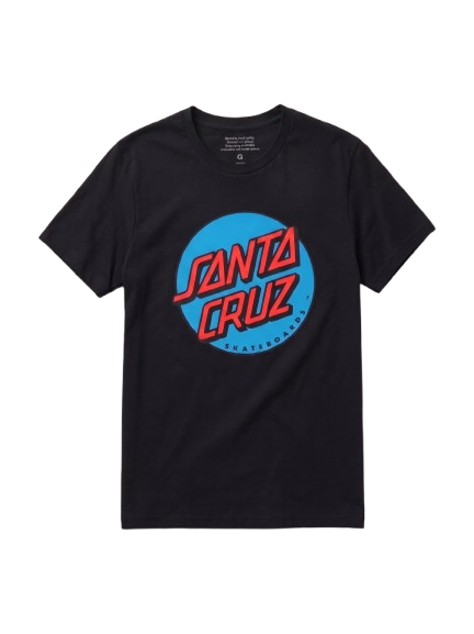 Camiseta Santa Cruz Classic Dot Line Preta - G